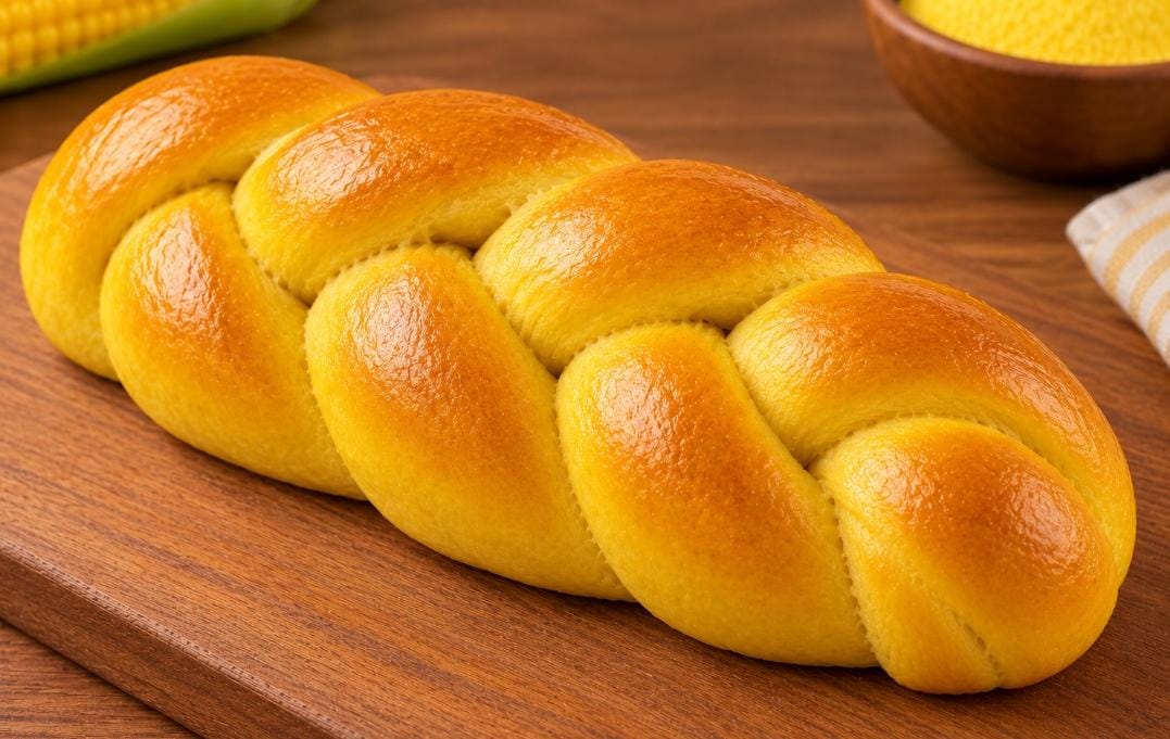 Trança de pão da Ideal, longa e trançada à mão